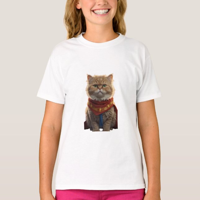 Model 53 , Vibrant Cartoon-Print T-Shirt: Stylish, T-Shirt (Front)