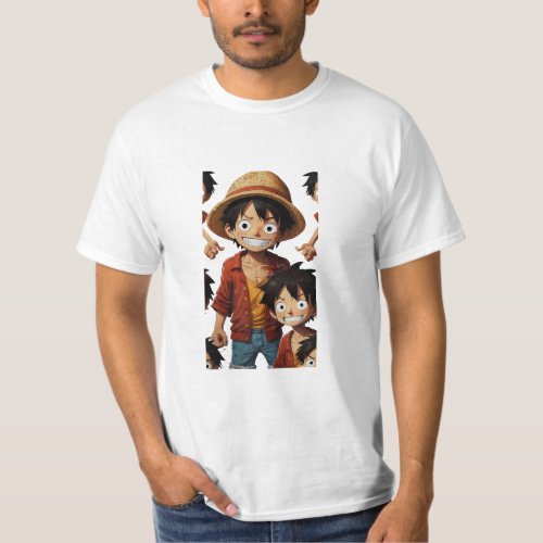 Model 68  Vibrant Cartoon_Print T_Shirt Stylish T_Shirt