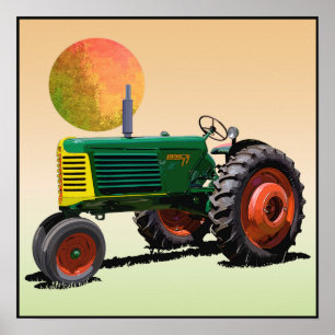 Model 77 Row Crop Poster