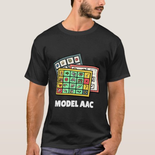 Model Aac Core Board Speech Pathologist Speech Pat T_Shirt