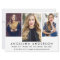 Model Actor 3 Photo Comp Card | White Front