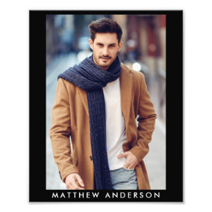 Model Actor 8 x 10 Photo Portfolio Print B