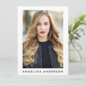 Model Actor Comp Card - 3 Photo Back (Standing Front)