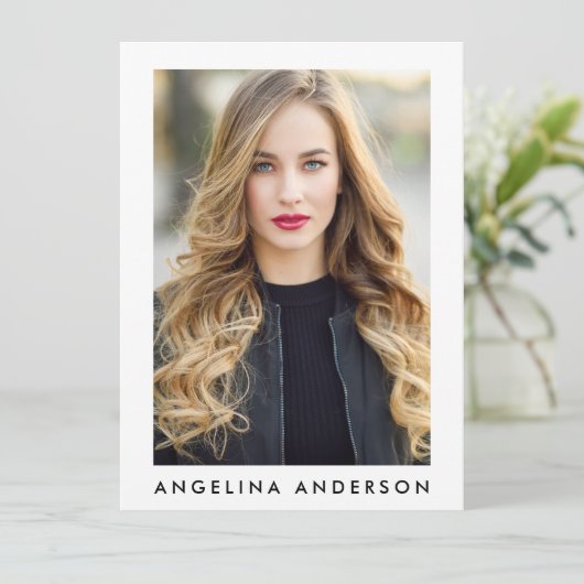 Model Actor Photo Professional Comp Card (Standing Front)