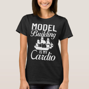 Model Building Cars Train Builder Kit Rocket Airpl T-Shirt