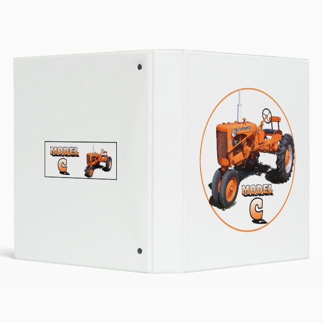 Model C 3 Ring Binder (Background)
