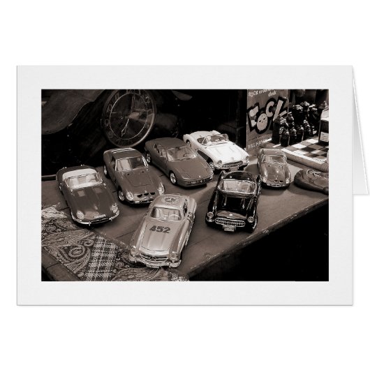 Model Cars Cards (Front Horizontal)