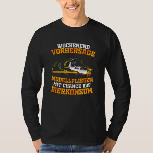 Model Flies & Beer Consumption Model Flight Model T-Shirt