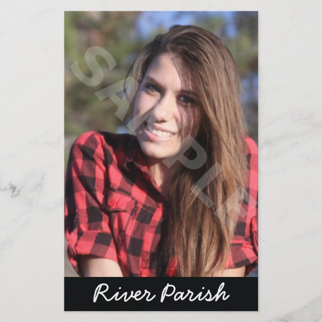 Model Headshot Cards Models Actors Flyer (Front)