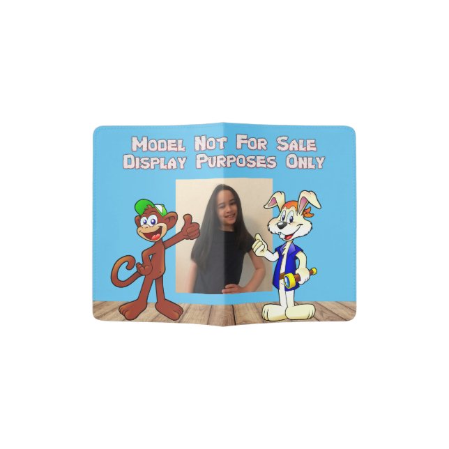 Model Not For Sale Passport Holder (Opened)