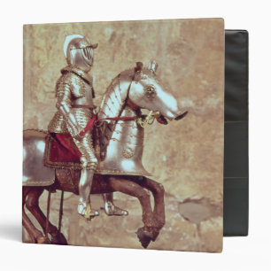Model of a barded horse and rider, c.1640 binder