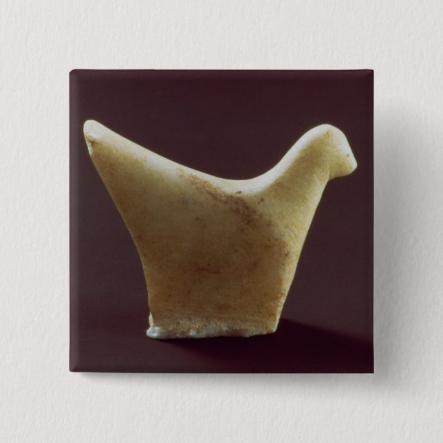 Model of a bird, early Cycladic, c.2800-2300 BC (m Pinback Button (Front)
