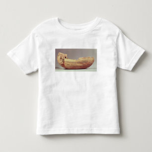Model of a boat with a high poop deck toddler t-shirt