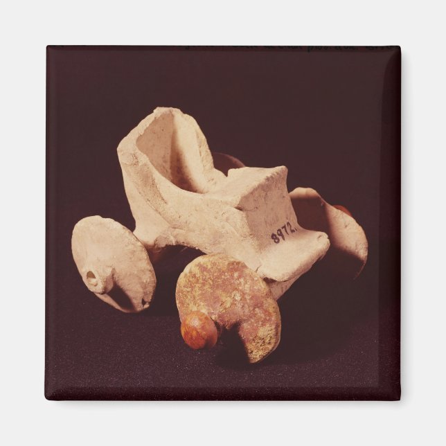 Model of a chariot, 2000-1595 BC Magnet (Front)