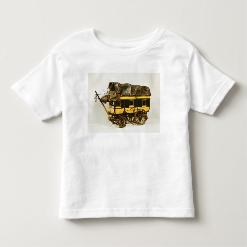 Model of a forty seat omnibus toddler t_shirt