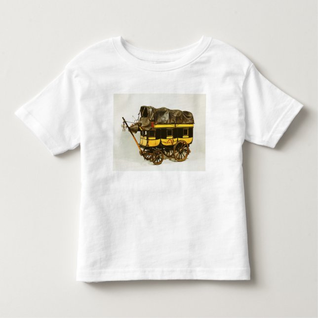 Model of a forty seat omnibus toddler t-shirt (Front)