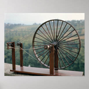Spinster with spinning wheel For sale as Framed Prints, Photos, Wall Art  and Photo Gifts