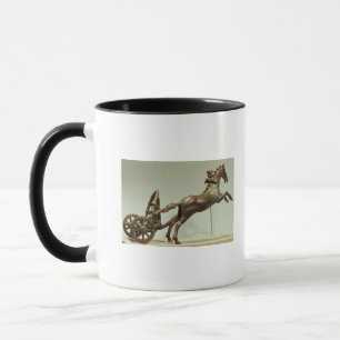 Model of a two horse chariot mug