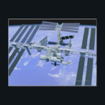 Model of an International Space Station Postcard<br><div class="desc">Model of an International Space Station | Stocktrek | AssetID: AA016420</div>