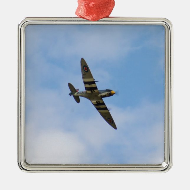Model of Spitfire MK IX MK923 Metal Ornament (Front)