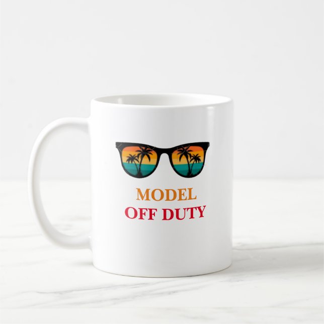 Model Off Duty Coffee Mug (Left)