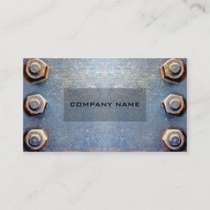 Model Old rusty metal Business Card