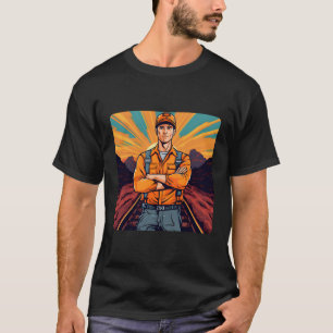 Model Railroader Model Railroad T-Shirt