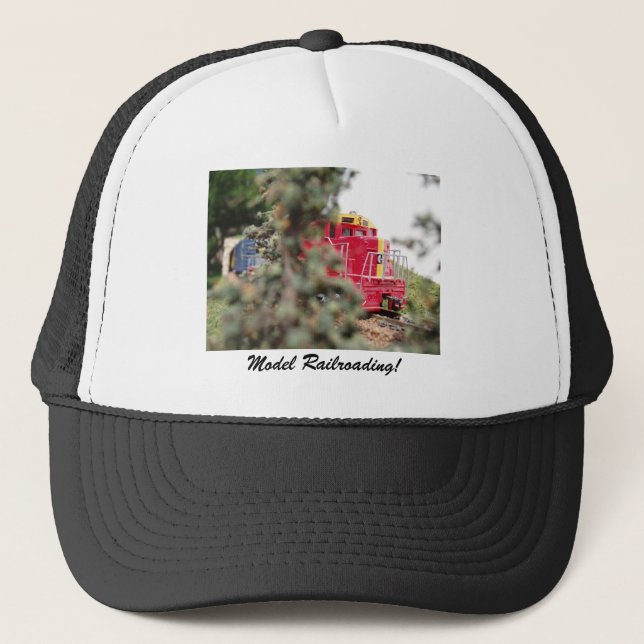 Model Railroading at it's Finest Trucker Hat (Front)