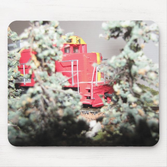 Model Railroading Mouse Pad (Front)