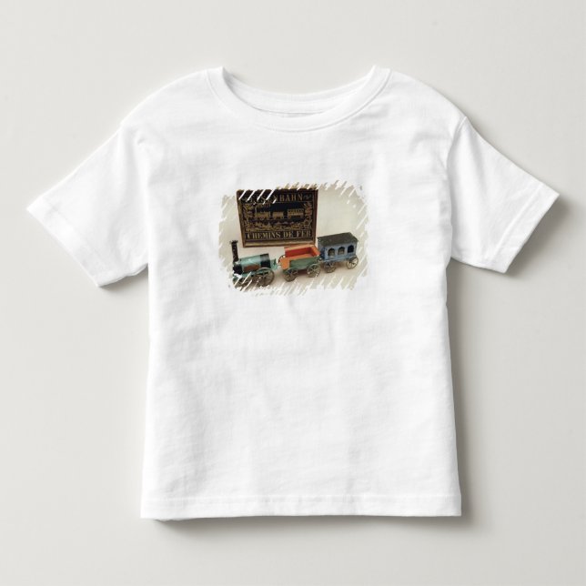 Model railway, c.1870 toddler t-shirt (Front)