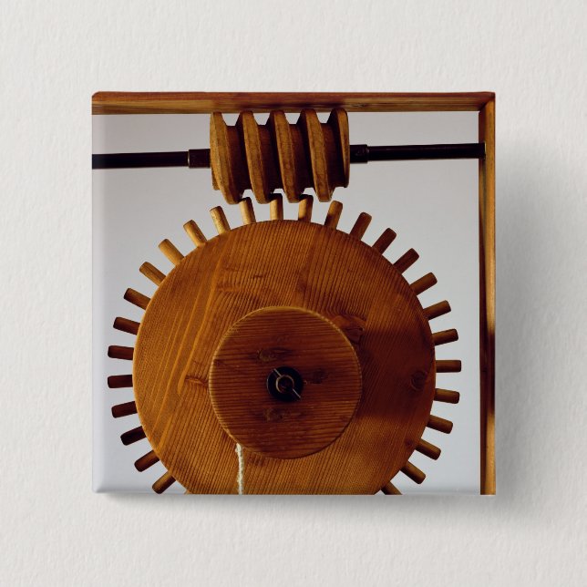 Model reconstruction of da Vinci's design Button (Front)