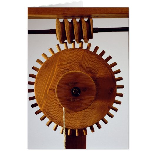 Model reconstruction of da Vinci's design Cards (Front)