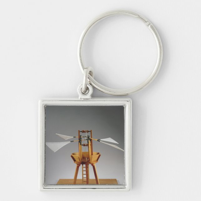Model reconstruction of da Vinci's design Keychain (Front)