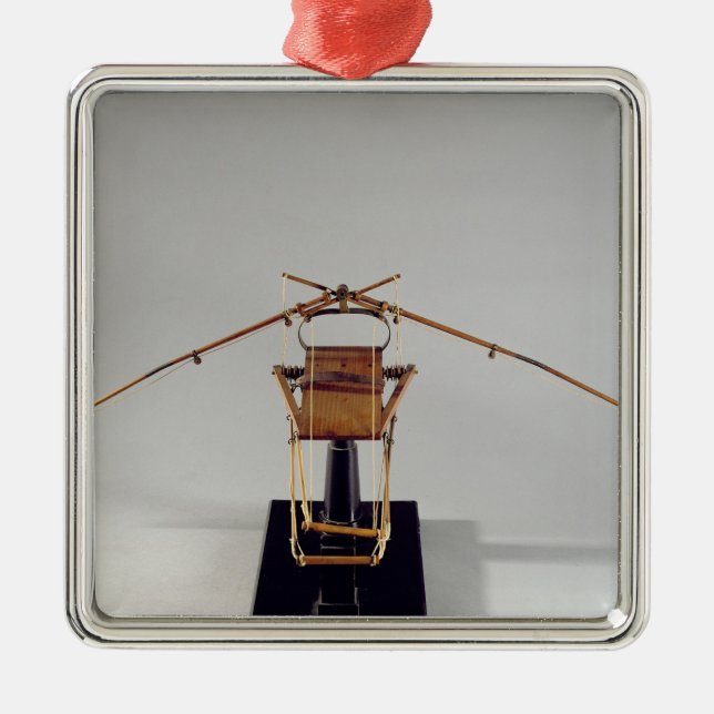 Model reconstruction of da Vinci's design Metal Ornament (Front)