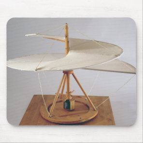 Model reconstruction of da Vinci's design Mouse Pad