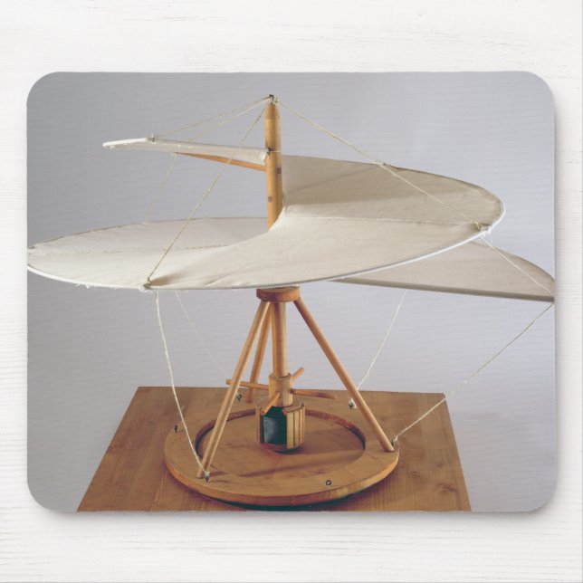 Model reconstruction of da Vinci's design Mouse Pad (Front)