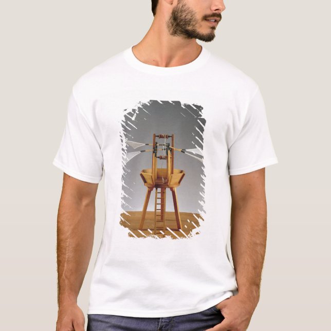 Model reconstruction of da Vinci's design T-Shirt (Front)