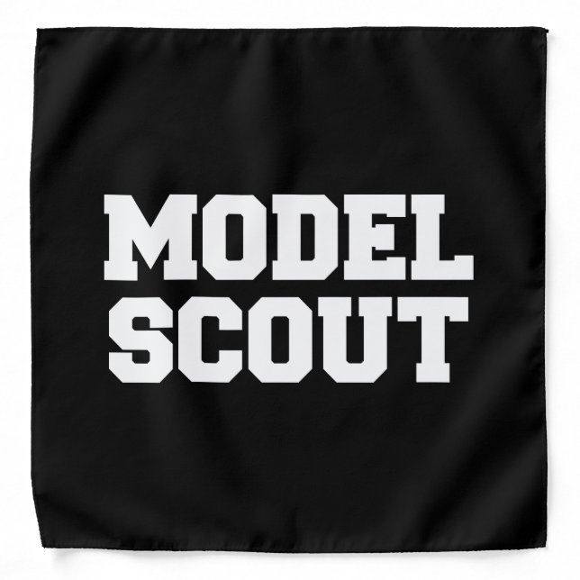 MODEL SCOUT BANDANA (Front)