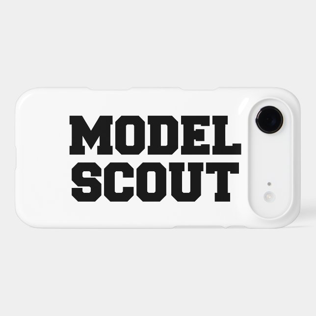 MODEL SCOUT Case-Mate iPhone CASE (Back (Horizontal))