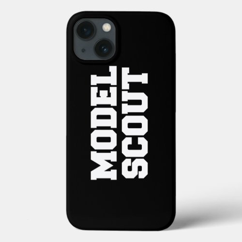 MODEL SCOUT iPhone 13 CASE