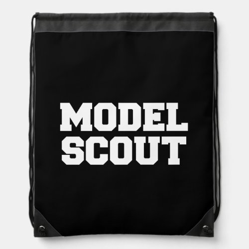 MODEL SCOUT DRAWSTRING BAG