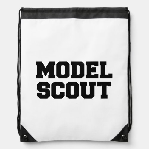 MODEL SCOUT DRAWSTRING BAG