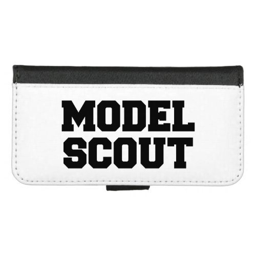 MODEL SCOUT iPhone 87 WALLET CASE