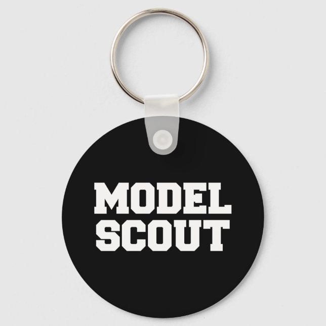 MODEL SCOUT KEYCHAIN (Front)