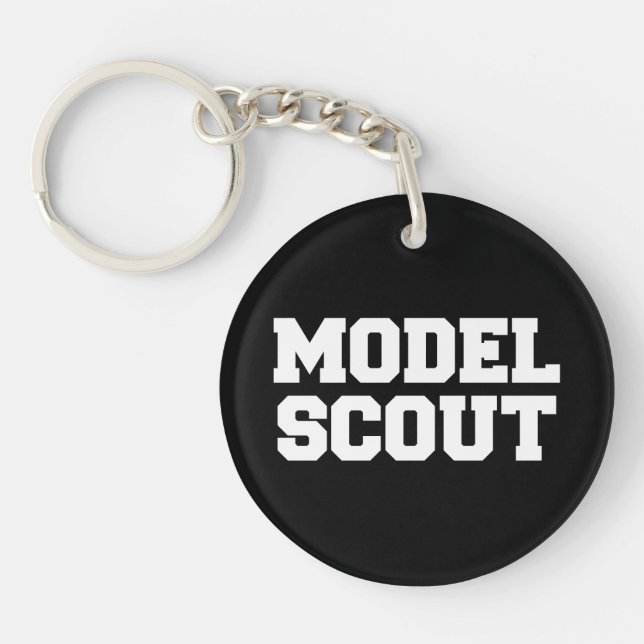 MODEL SCOUT KEYCHAIN (Front)