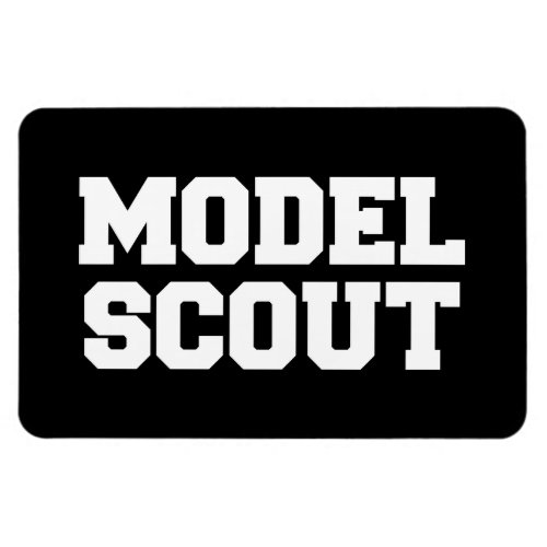 MODEL SCOUT MAGNET