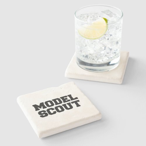 MODEL SCOUT STONE COASTER