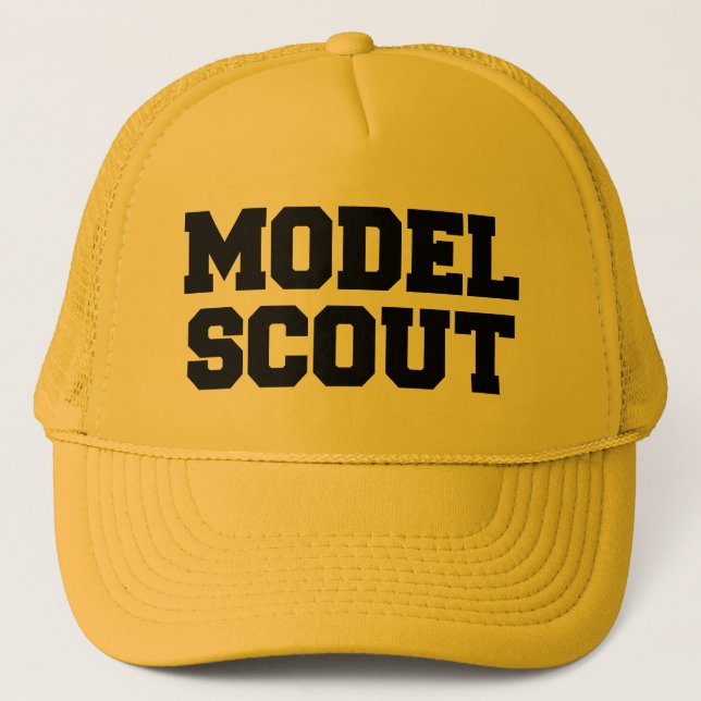 MODEL SCOUT TRUCKER HAT (Front)