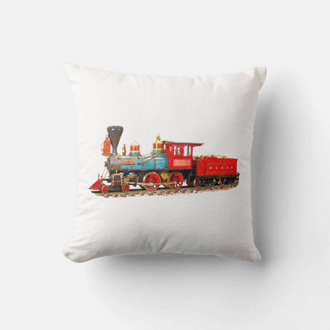 Model Steam General Throw Pillow (Front)