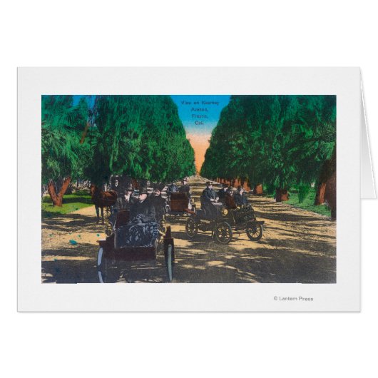 Model-T Fords on Kearney AvenueFresno, CA (Front Horizontal)